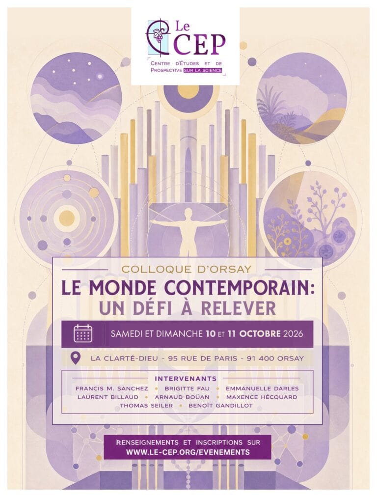 Présentation du colloque du CEP des 10 et 11 octobre 2026 à Orsay